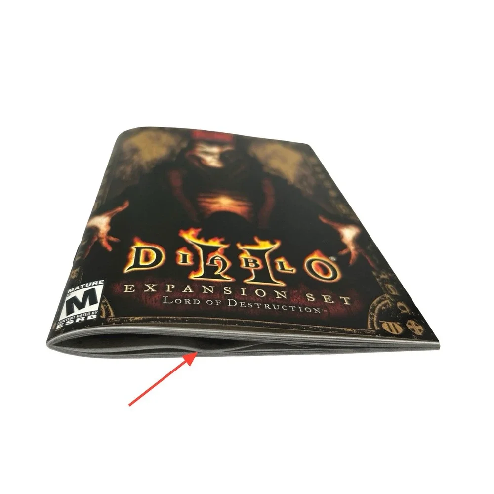 Diablo II 2 &‎ Lord of Destruction Expansion Set PC Mac Blizzard Discs Manuals